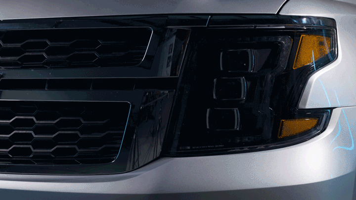 Fully LED Headlights for the 2015 2020 Chevrolet Tahoe